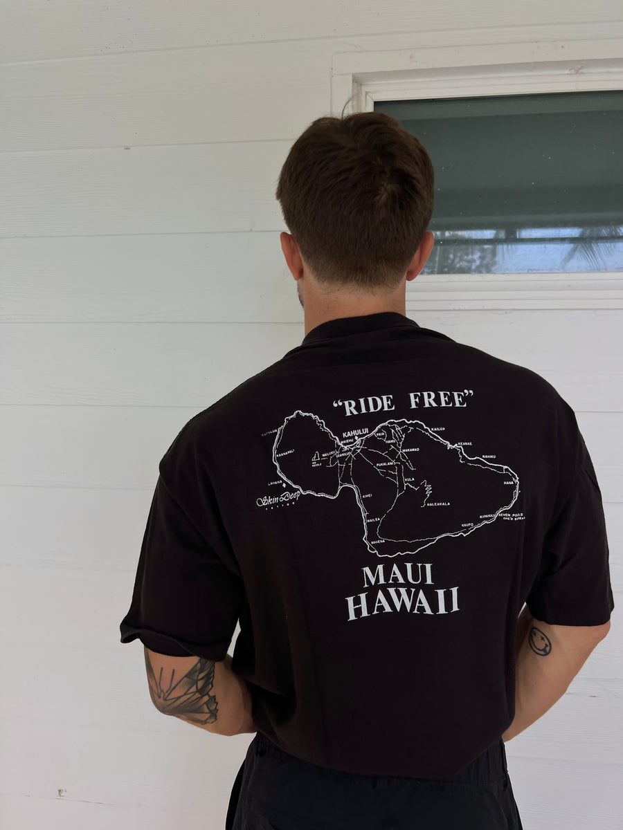 MENS MAUI HAWAII HARLEY TEE